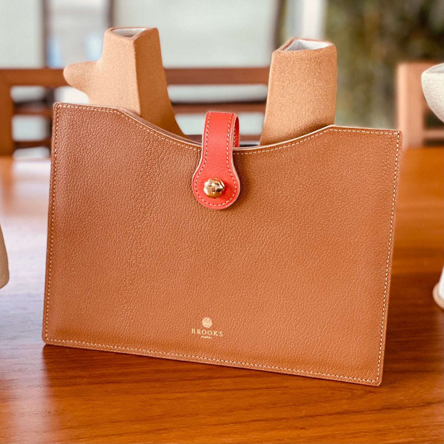 Padded iPad Case (Golden Brown)