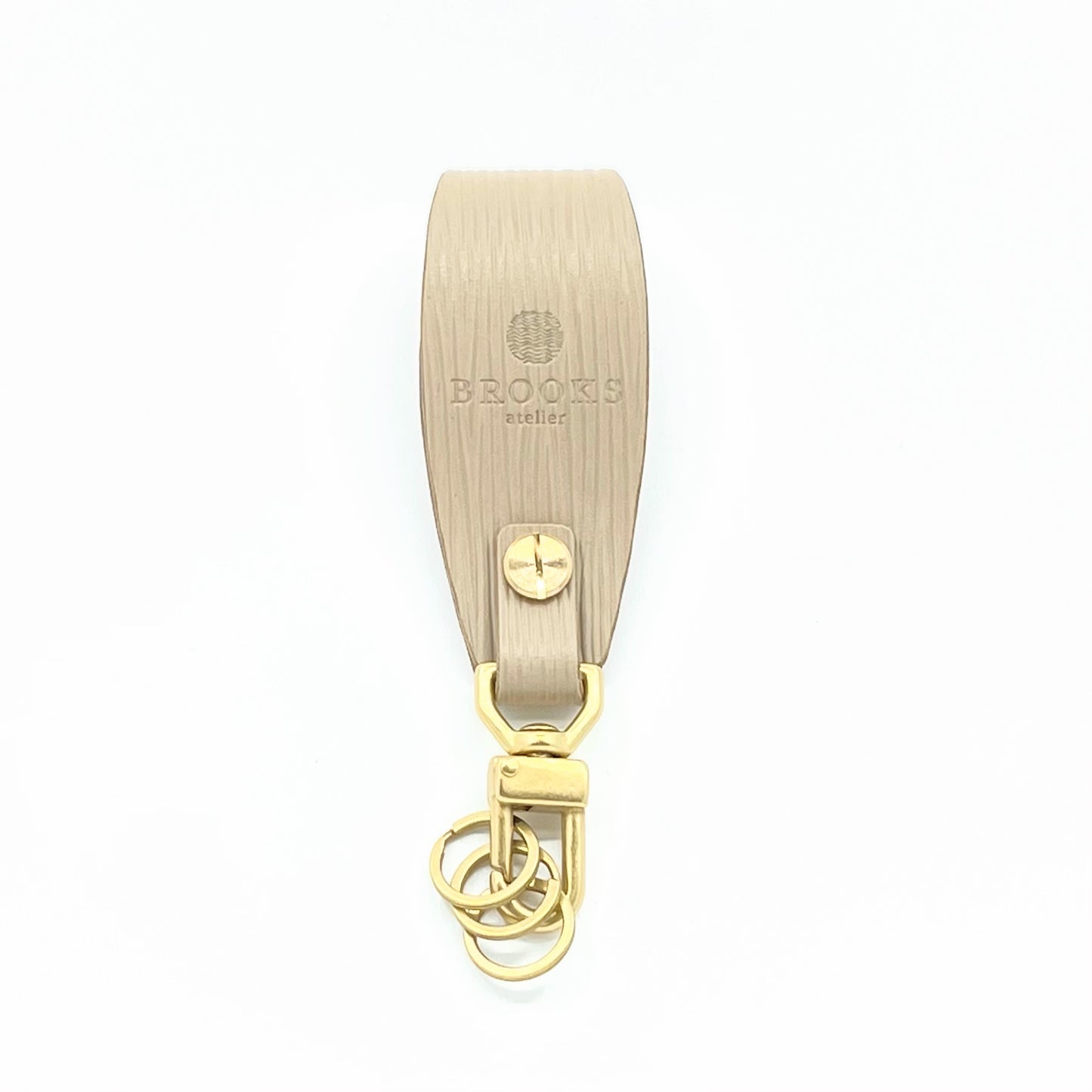 Snapped Key Chain (Beige)