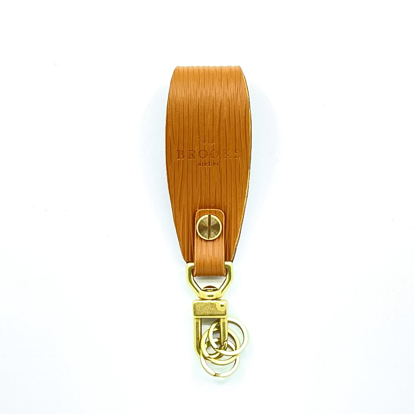 Snapped Key Chain (Golden Brown)