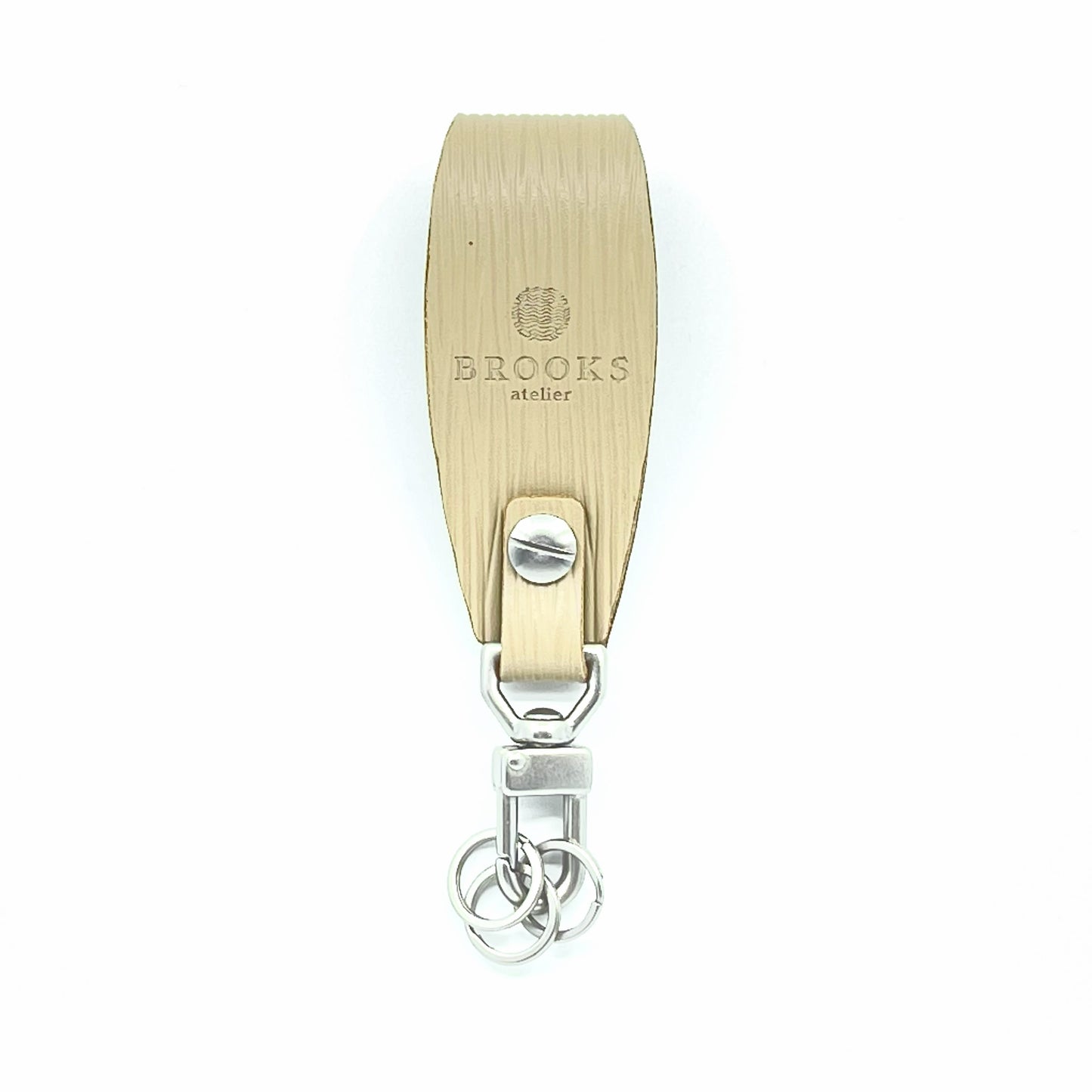 Snapped Key Chain (Beige)