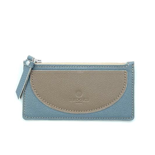 Zipped Zipper Wallet (Dark Grey)